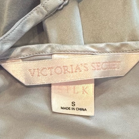 Y2K Victoria’s Secret Silk Mermaid Chiffon Ruffle Purple Slip Dress Chemise S - Picture 3 of 8